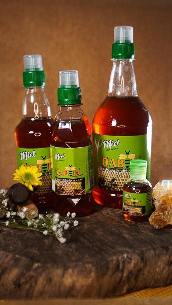 Miel 100% natural en botella