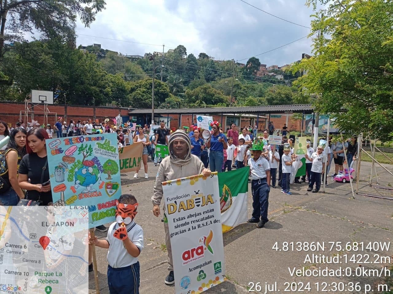 Divulgación en la calle: qué pasaría si las abejas desaparecieran.